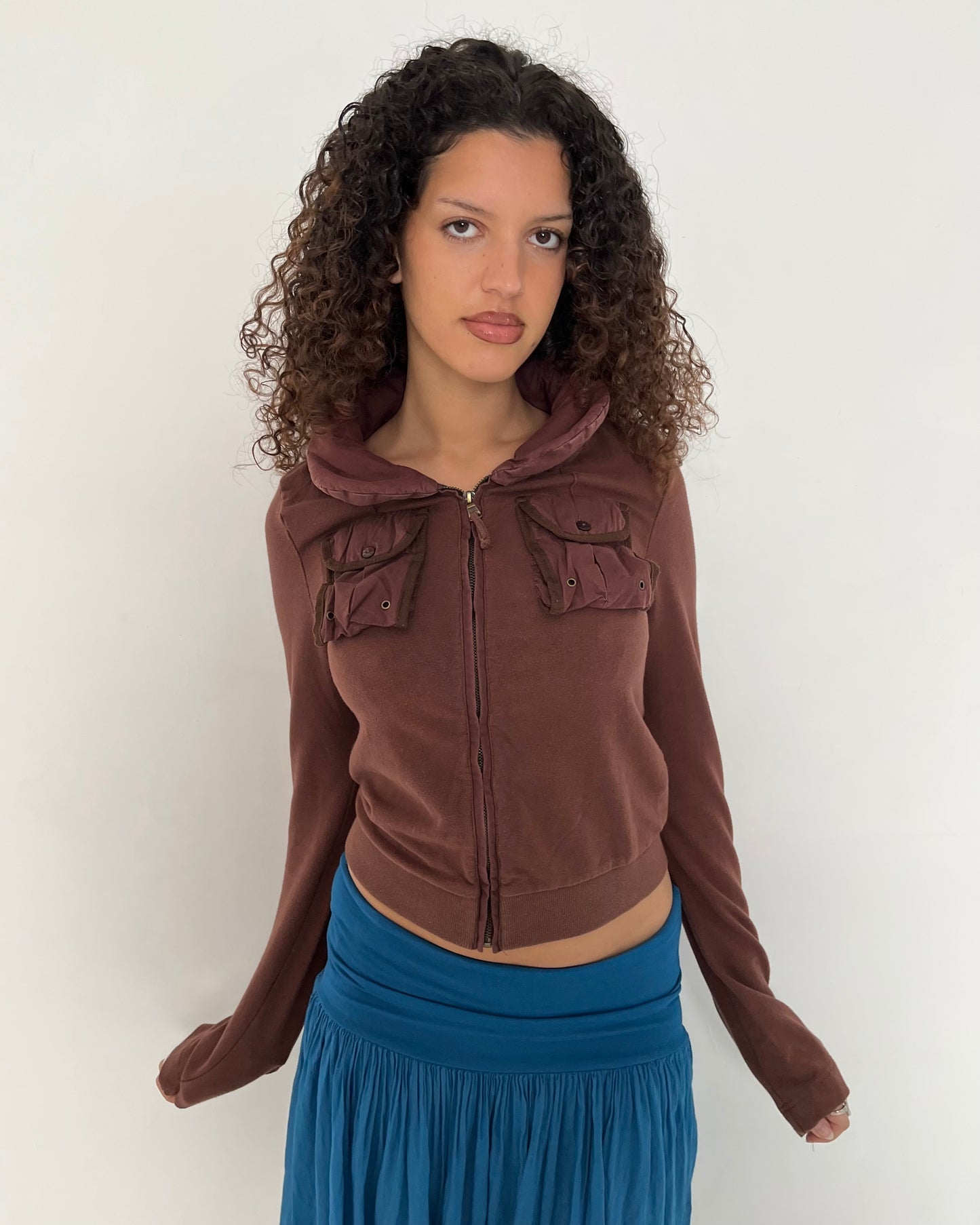 zip up hoodie, S