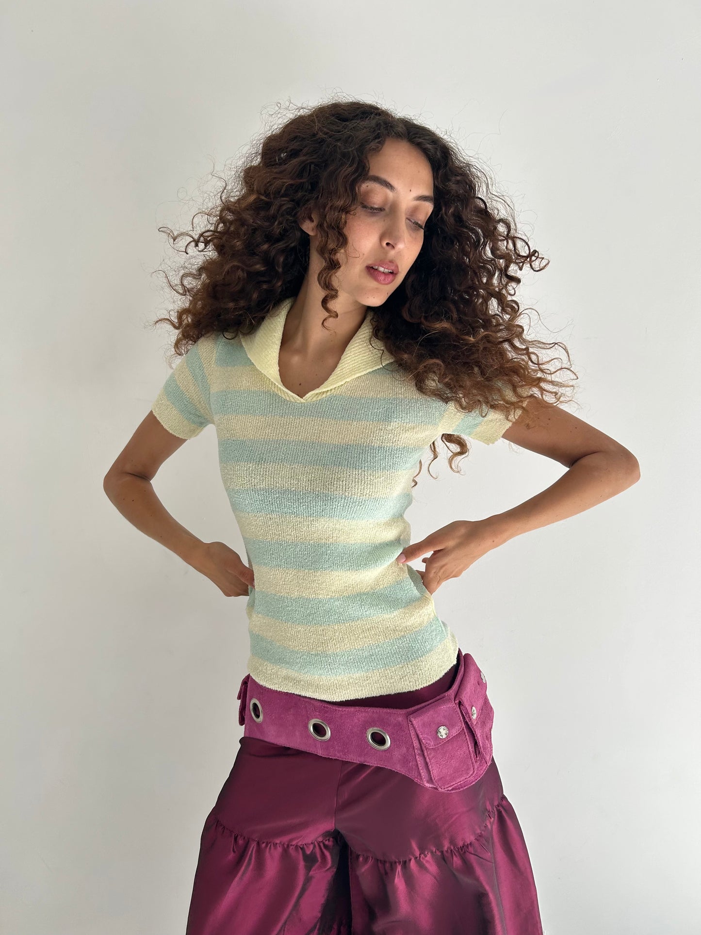 knit polo