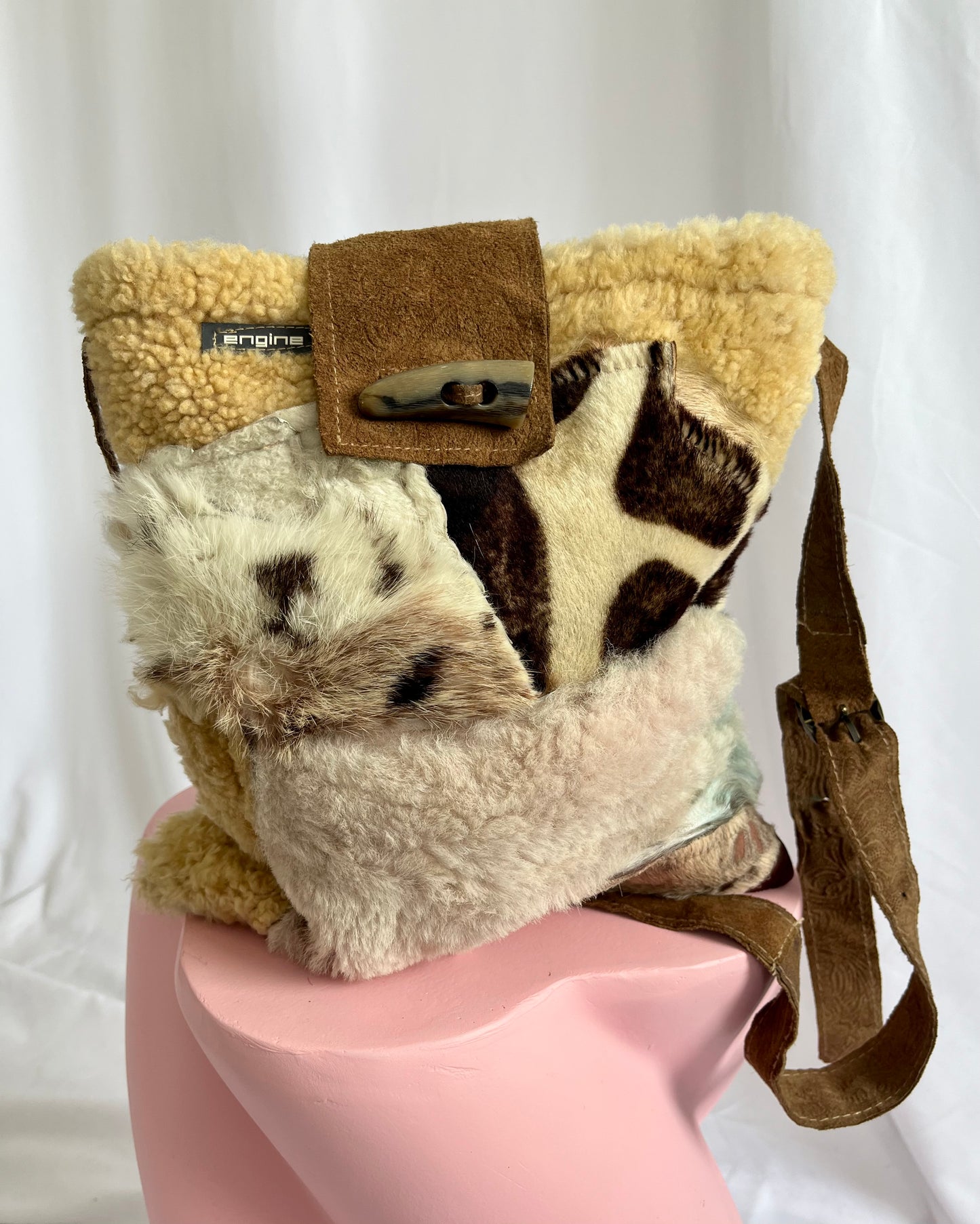 patchwork crossbody bag