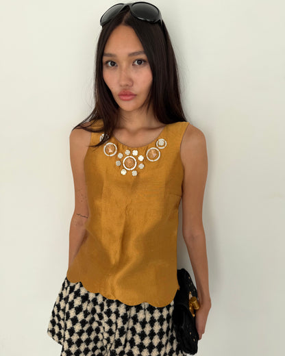 Miu Miu 2005 silk top