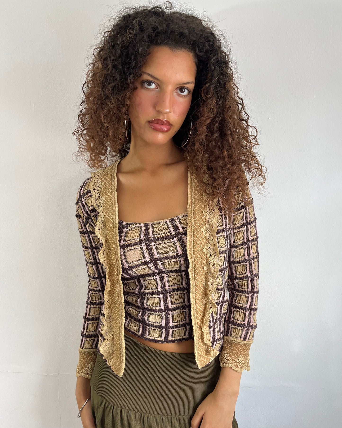 two-piece top, S