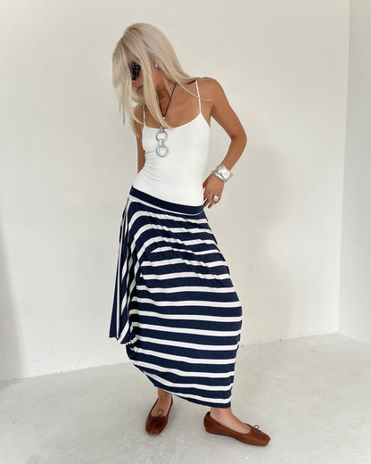 striped skirt, S-M