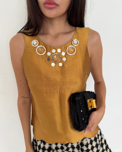 Miu Miu 2005 silk top