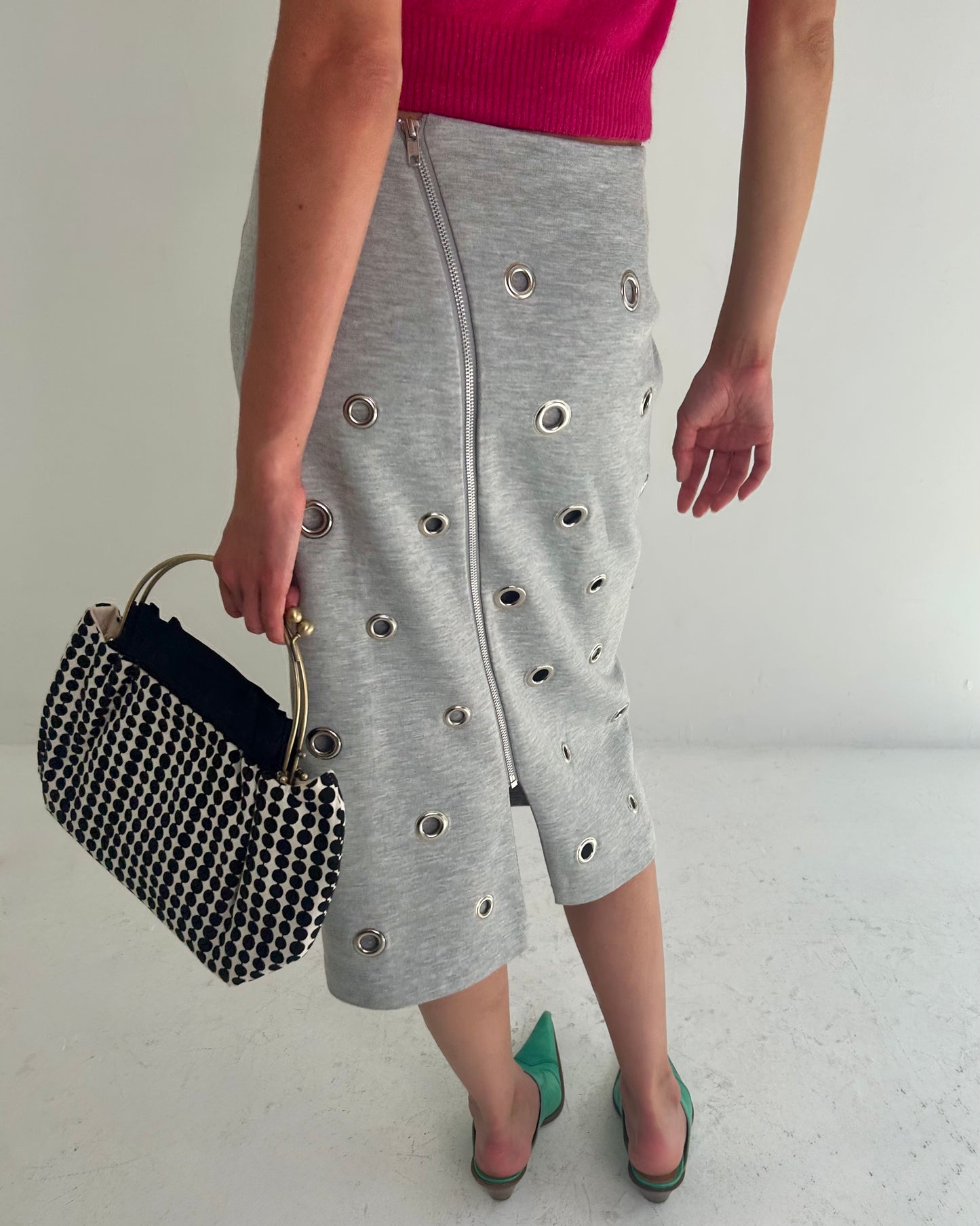 eyelet skirt