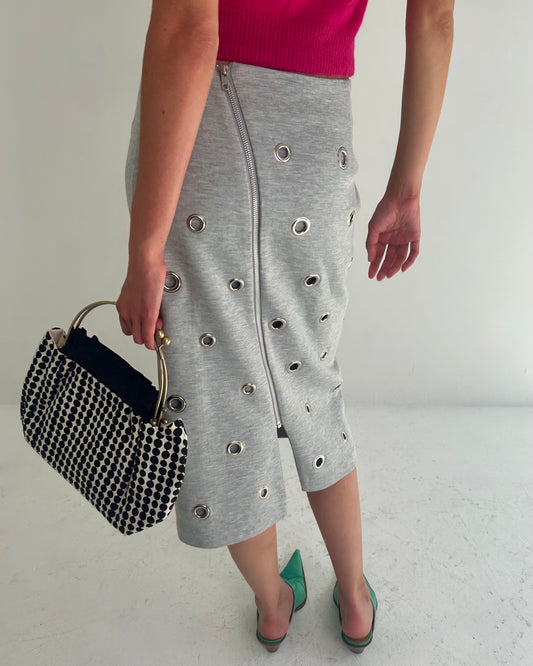 eyelet skirt