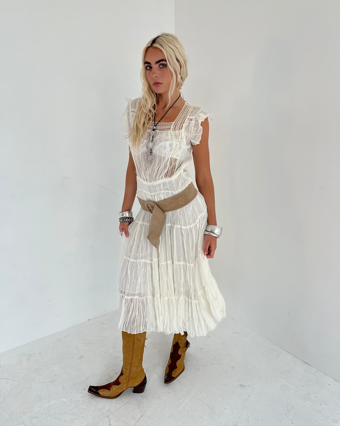suede belt