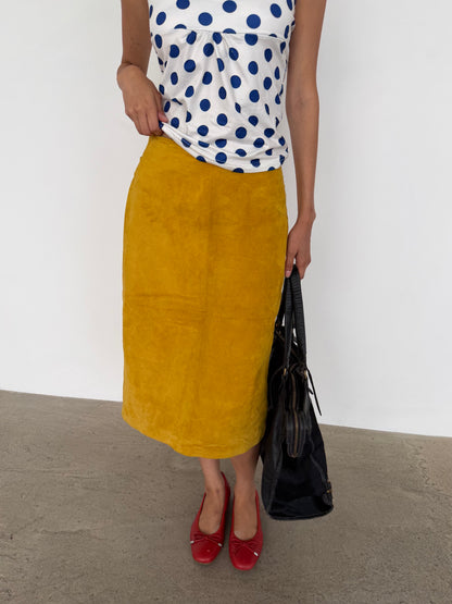 suede skirt