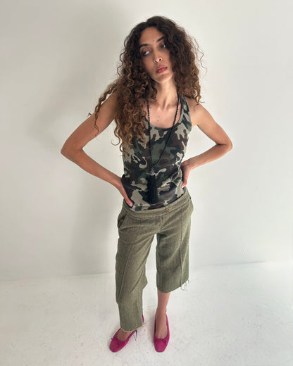 cropped trousers