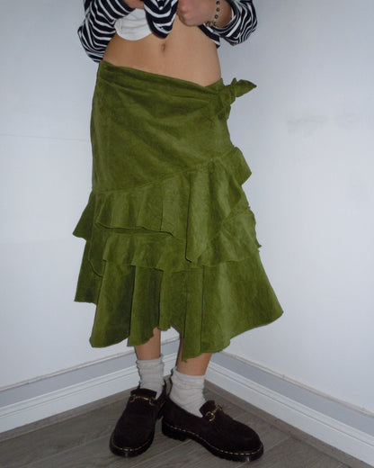 ruffle skirt, M