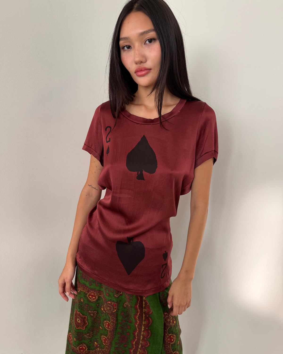 silk top