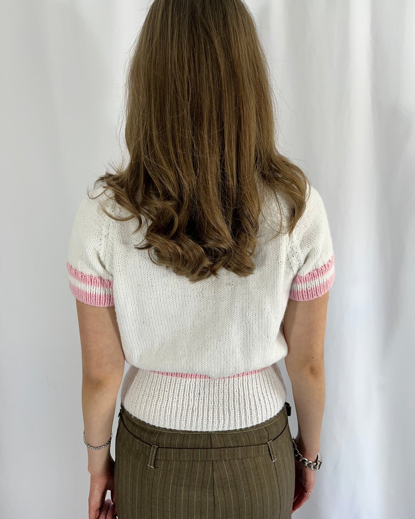 knit cardigan, S