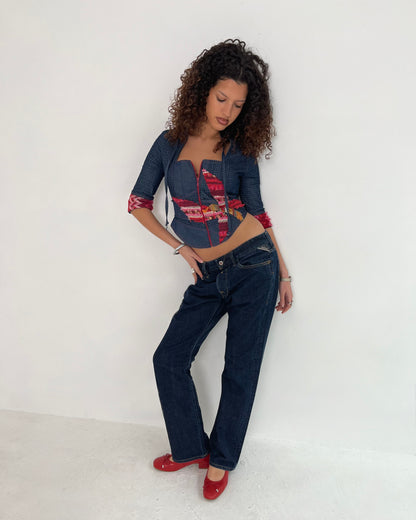 embroidered jacket, S