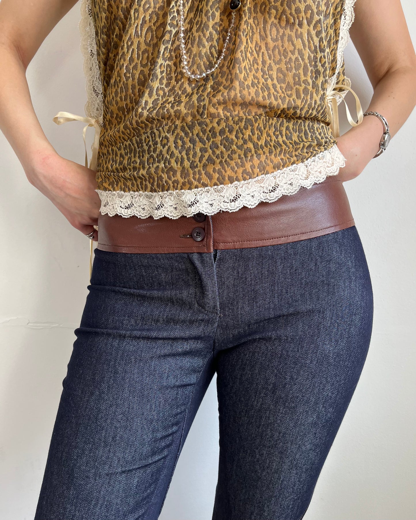 flared jeans, S