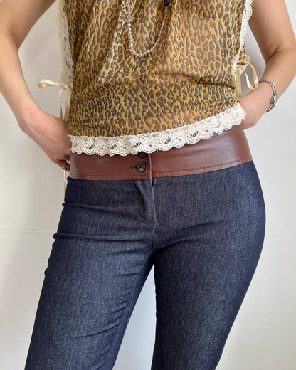 flared jeans, S