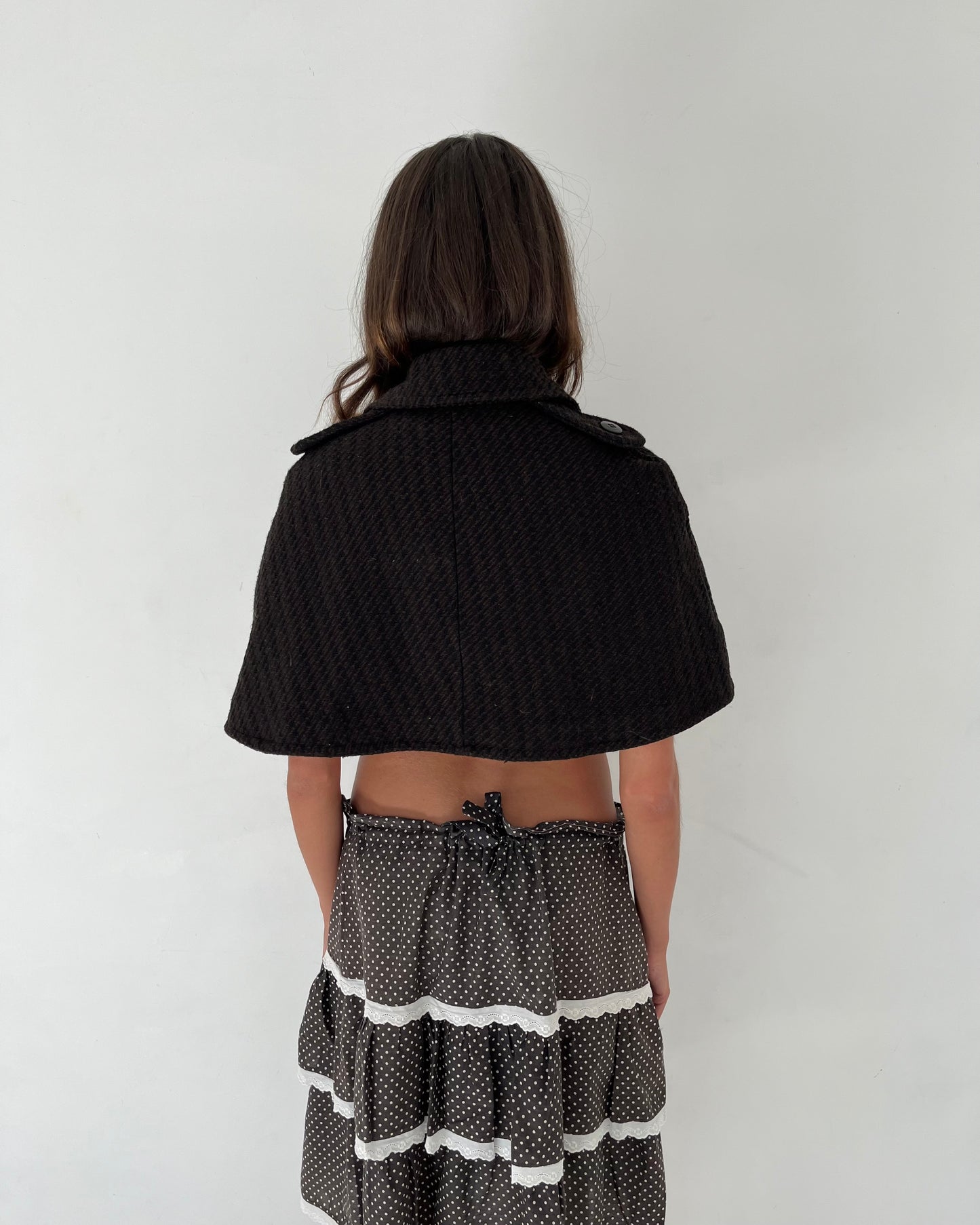 wool cape, S