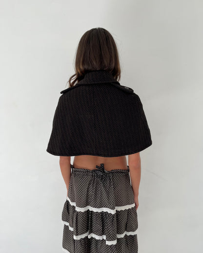 wool cape, S