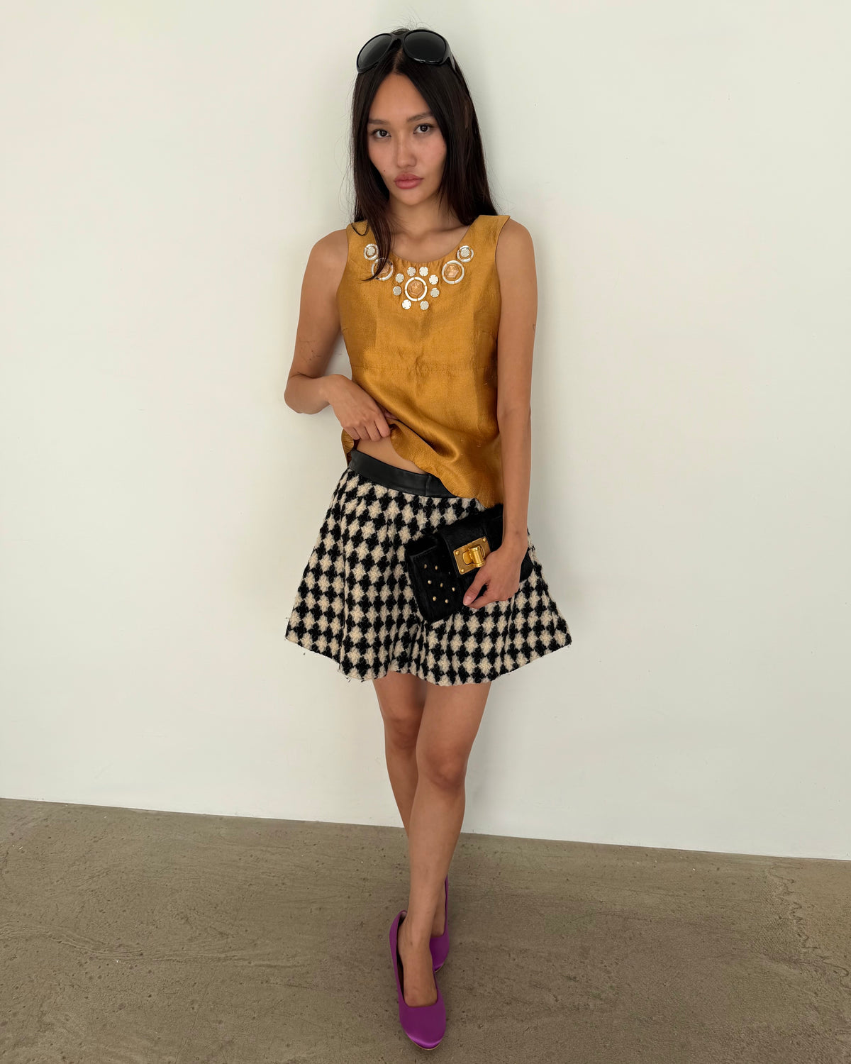 Miu Miu 2005 silk top