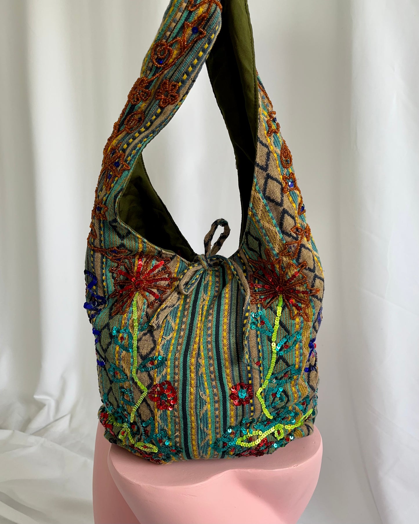 sequin bag