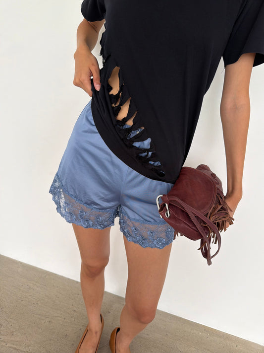 lace shorts
