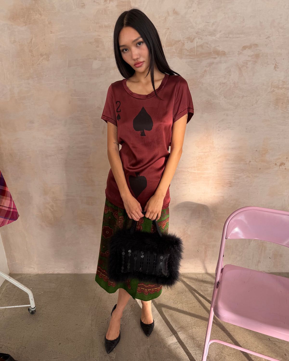 silk top