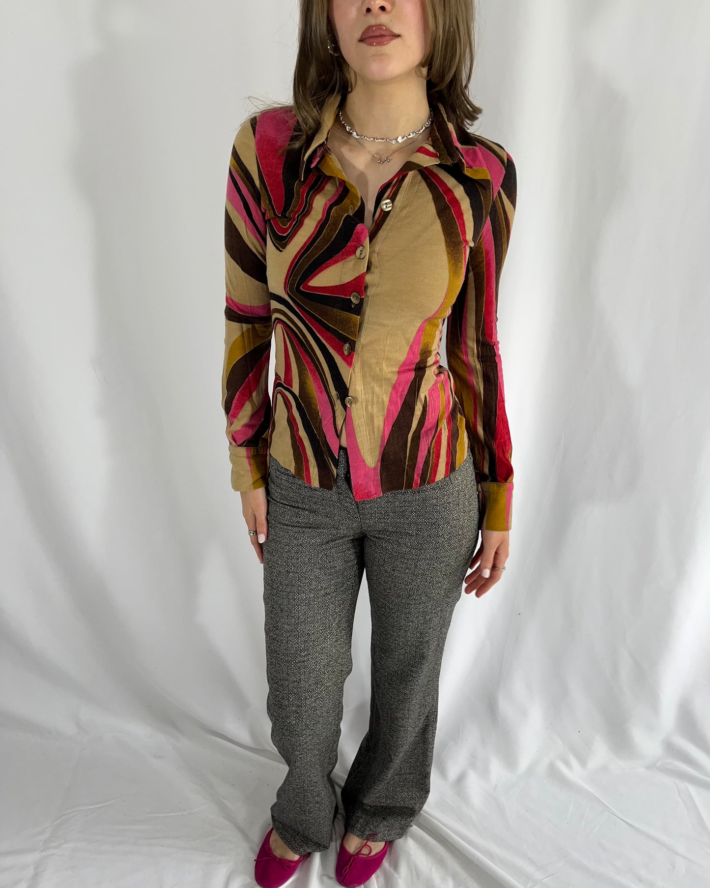 fitted shirt, S