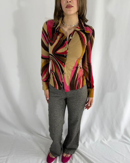 fitted shirt, S