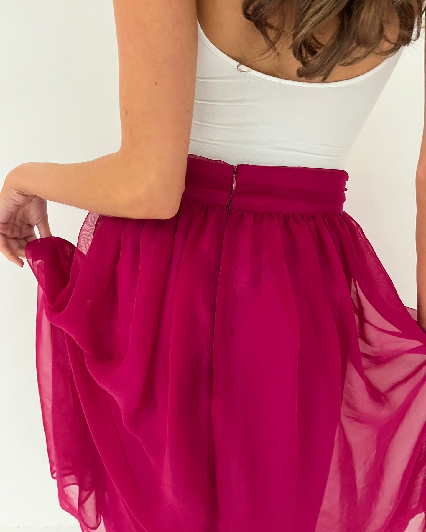 midi skirt, S