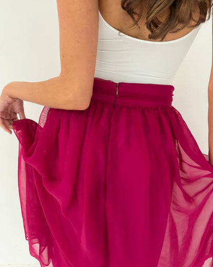 midi skirt, S