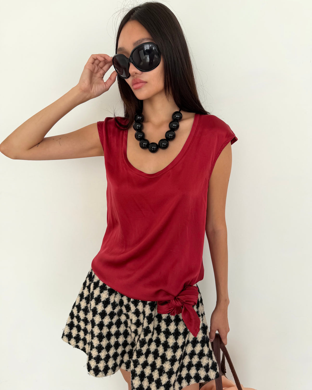 silk top