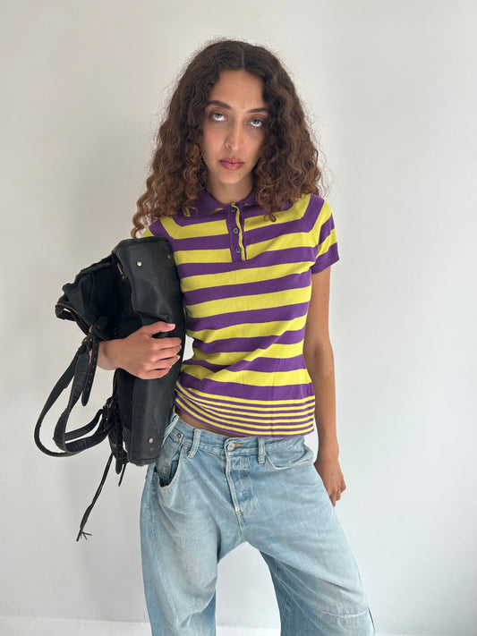 knit polo
