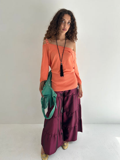 wide leg trousers