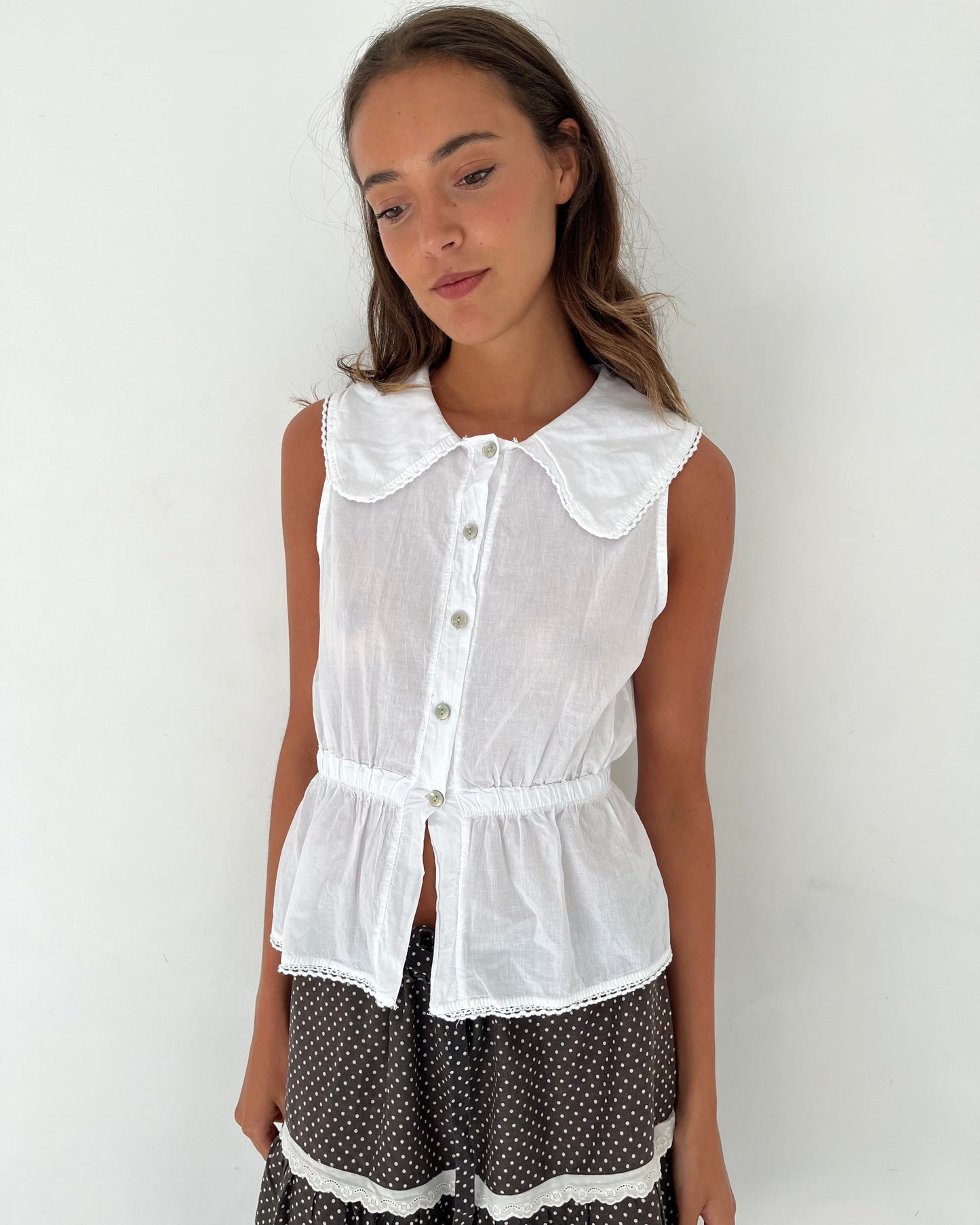 button shirt, S