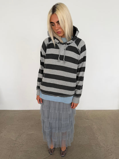 striped hoodie