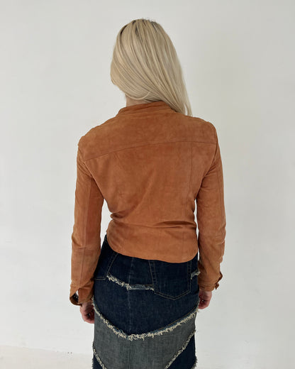 suede jacket, S