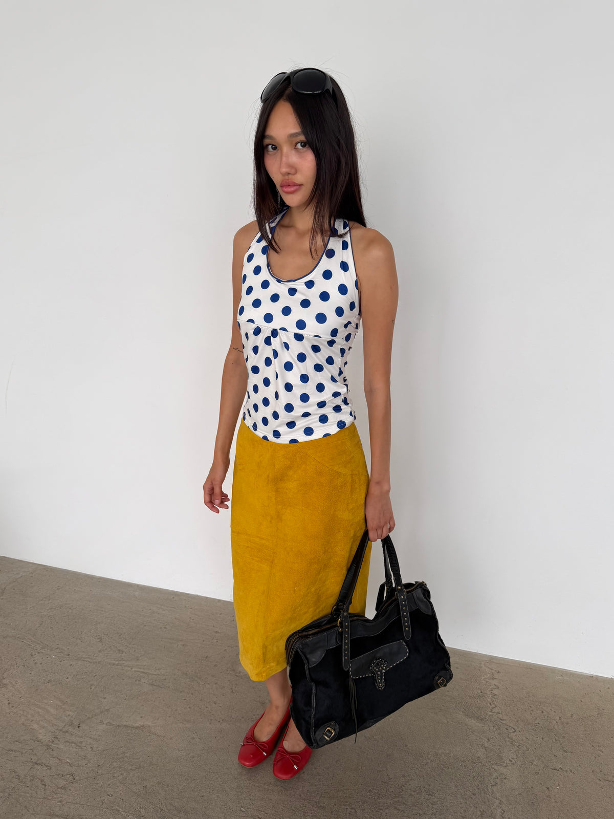 suede skirt
