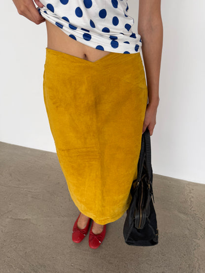 suede skirt