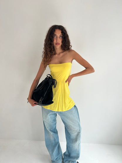 strapless top