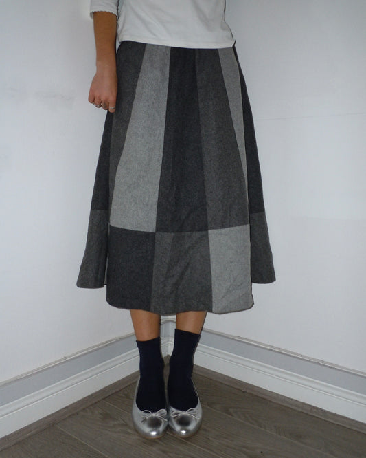 wool skirt, S