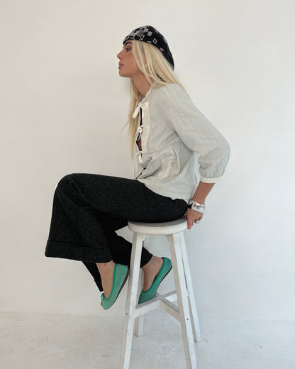 wool trousers, S