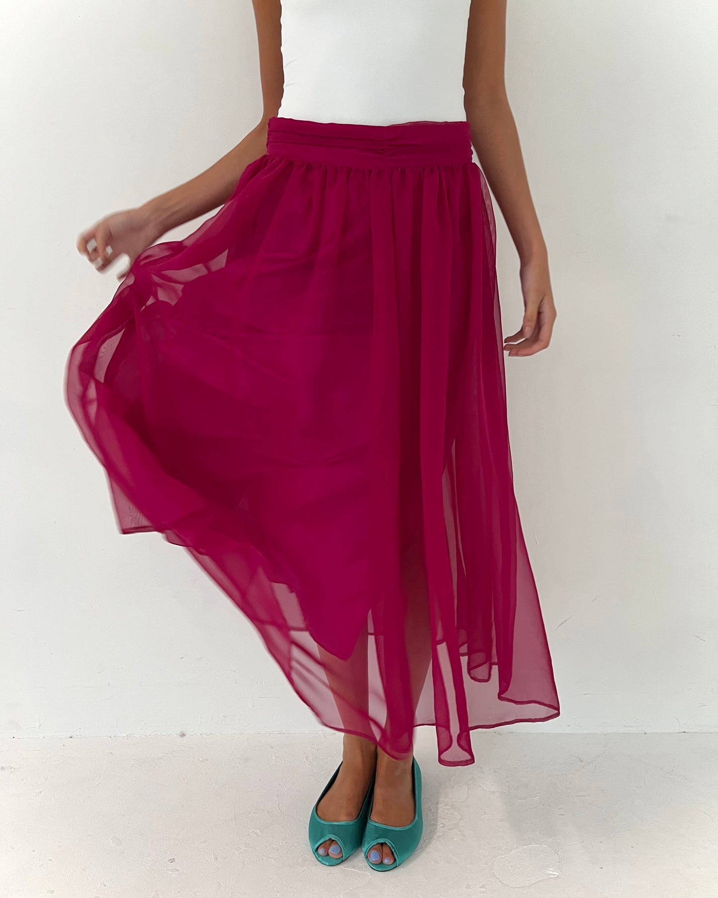 midi skirt, S
